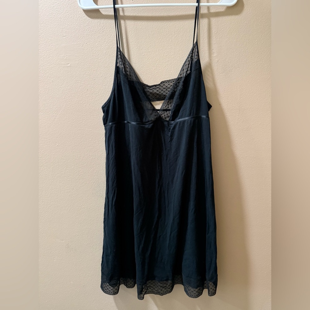 Victoria's Secret Black Chemise Intimates Sleepwear